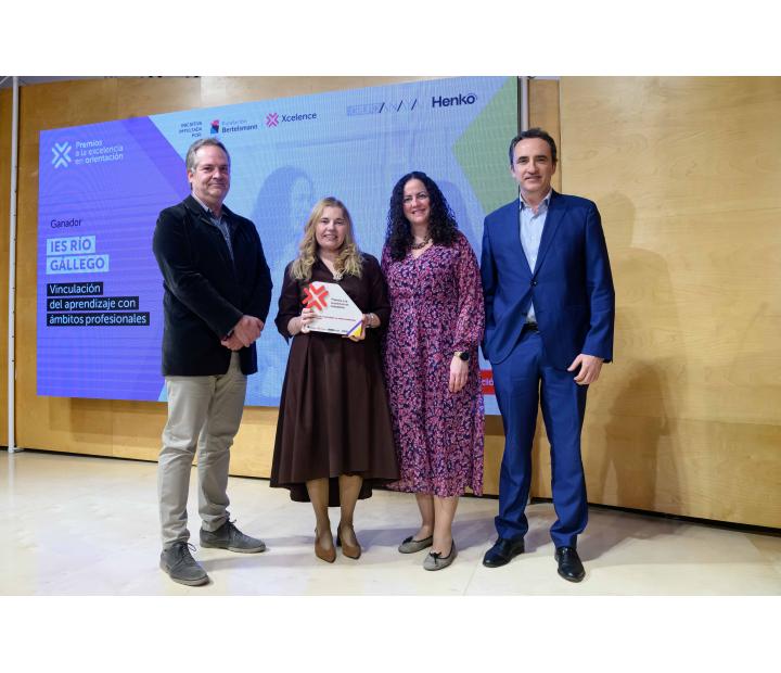 El IES Río Gállego de Zaragoza es reconocido por su proyecto de orientación académica y profesional